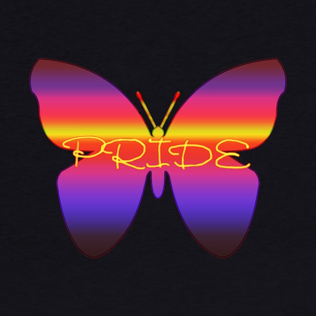 Pride Butterfly (no mercury) by WarrenDMS